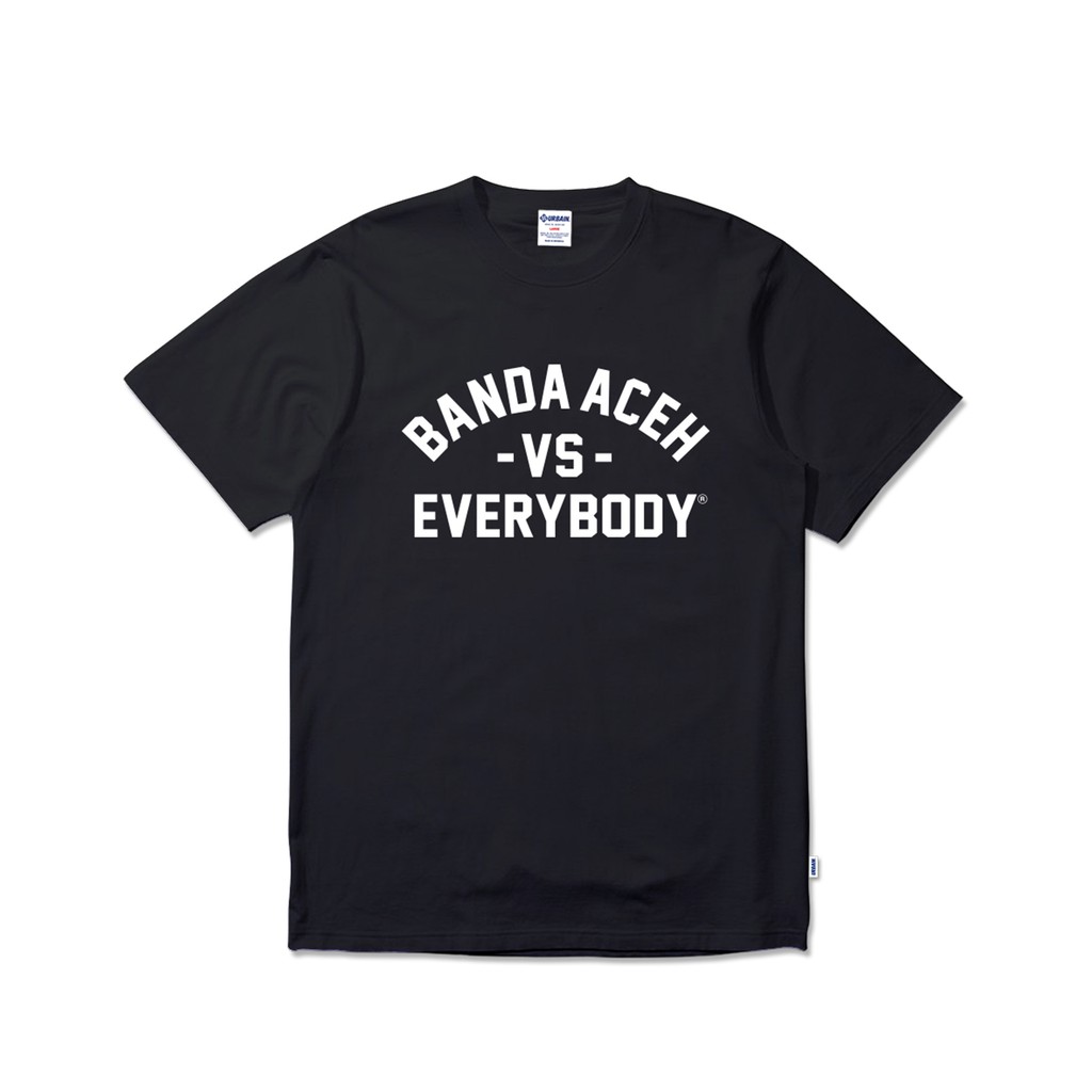 

Urbain Tshirt - Banda Aceh vs Everybody M54 - Black