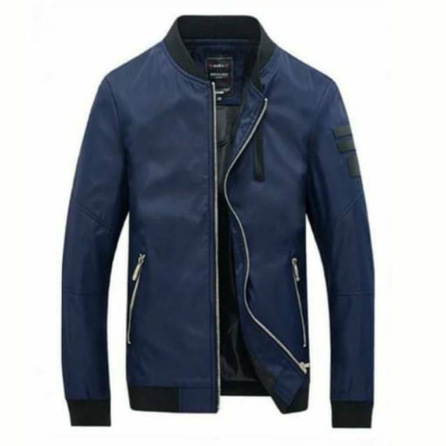 Jaket pria jaket bomber motor jaket casual pria terbaru