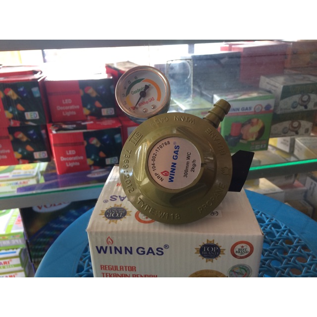 WINN GAS Regulator LPG tekanan rendah