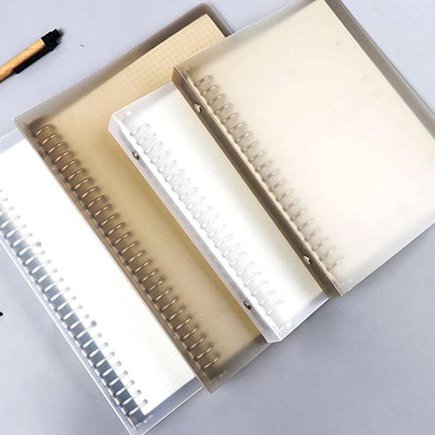 

Readiy 0ke Binder B5 Cover Transparan Grey&White C0de@j#f6 Kirim Langsung