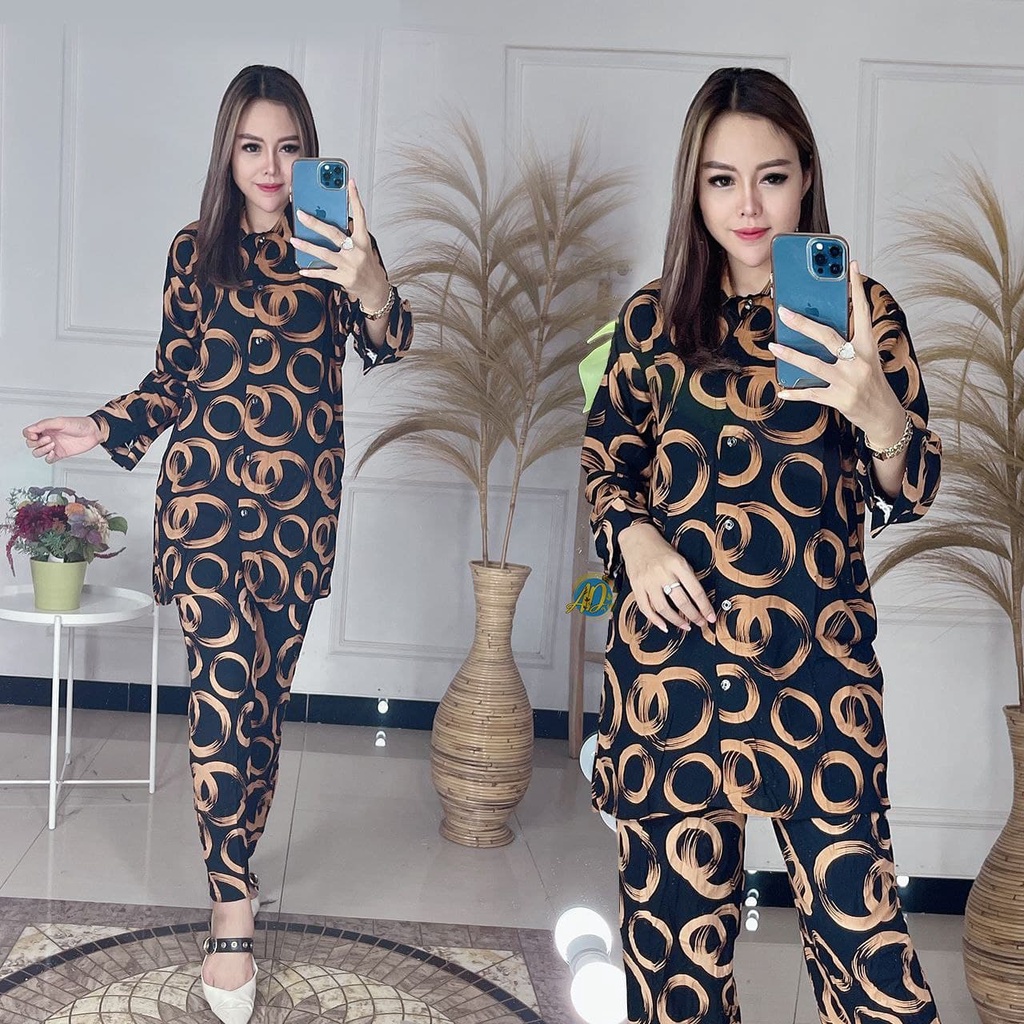 PIYAMA VIRAL | BAJU TIDUR MOTIF RAYON | DASTER ARAB | DASTER RAYON | DASTER BUSUI MURAH KEKINIAN