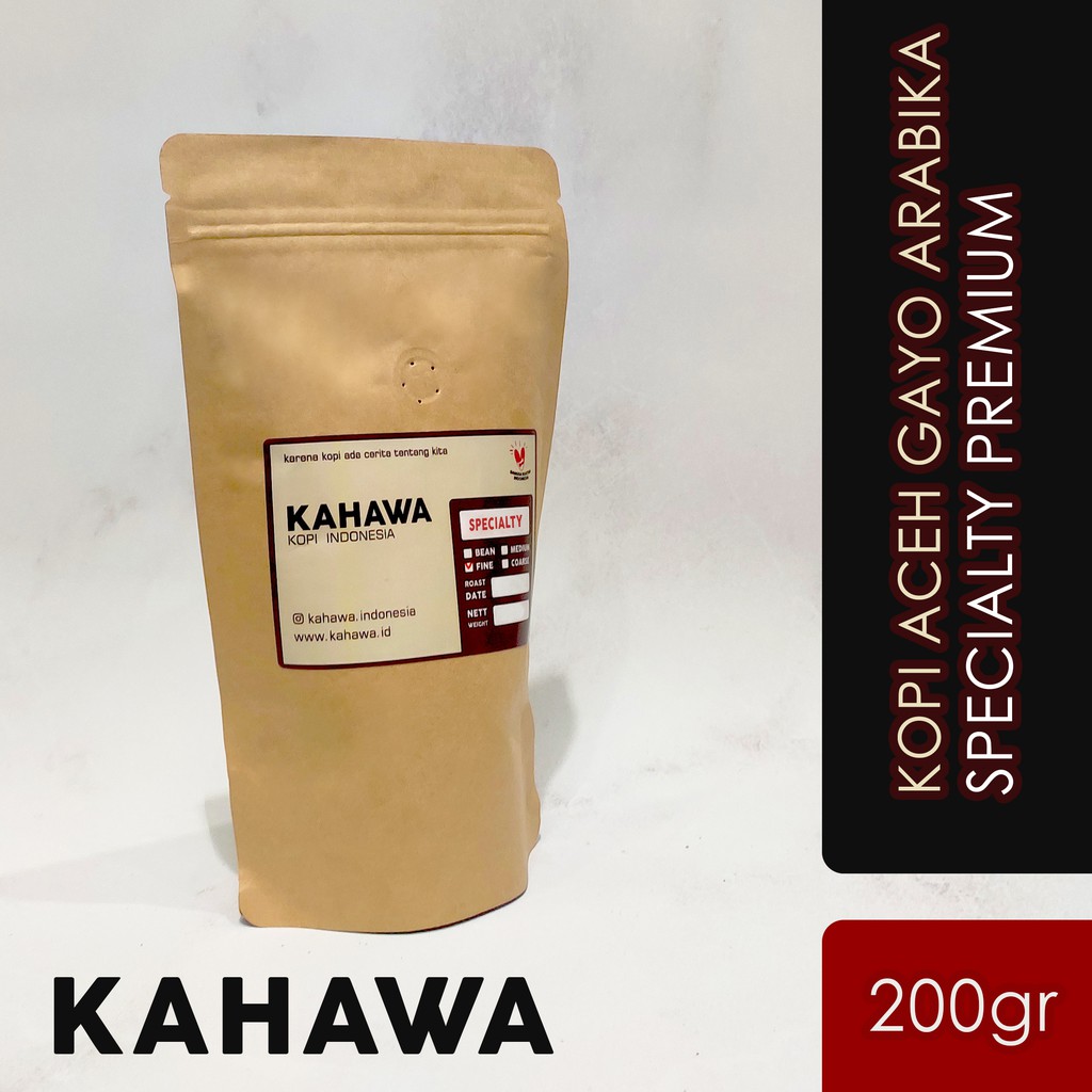 

Kopi Arabika Aceh Gayo Specialty 200gr - Kahawa Kopi Indonesia
