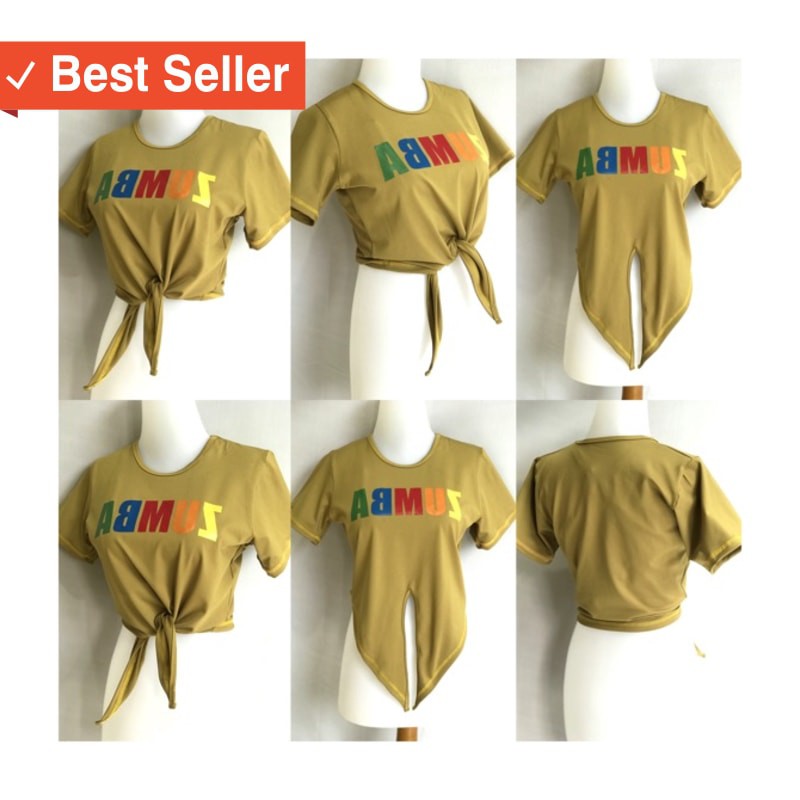 MURAH FASHION BAJU CEWEK / Atasan senam crop tali / baju senam zumba / atasan crop top tali /