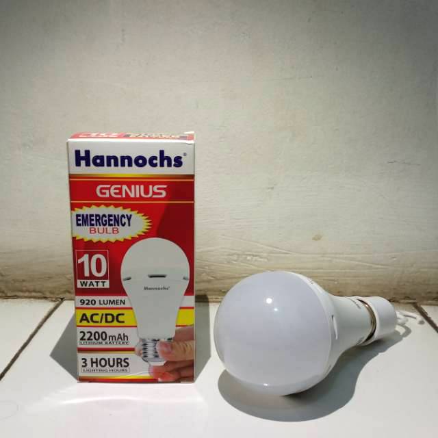LAMPU HANNOCHS GENIUS EMERGENCY LED 10W / EMERGENCY HANNOCHS LAMP