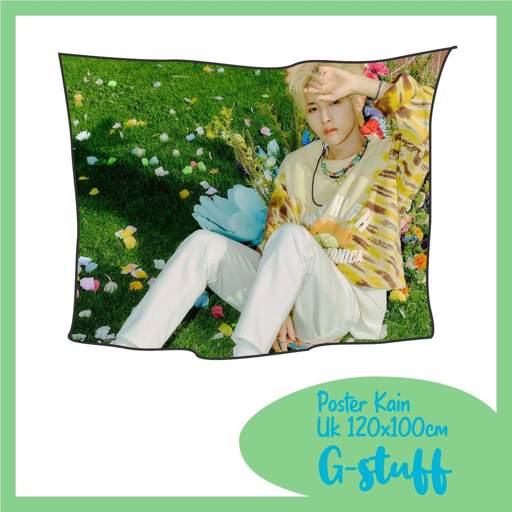 POSTER KAIN/TAPESTRY NCT DREAM RENJUN HELLO FUTURE