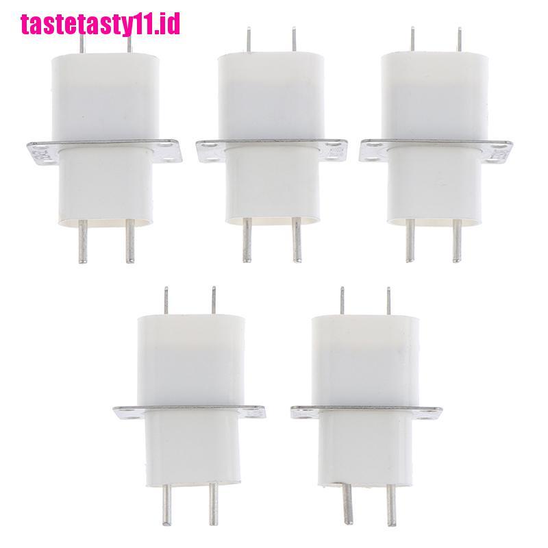 5pcs Soket Pin Filamen Magnetron 4 Pin Untuk Microwave Oven Elektronik