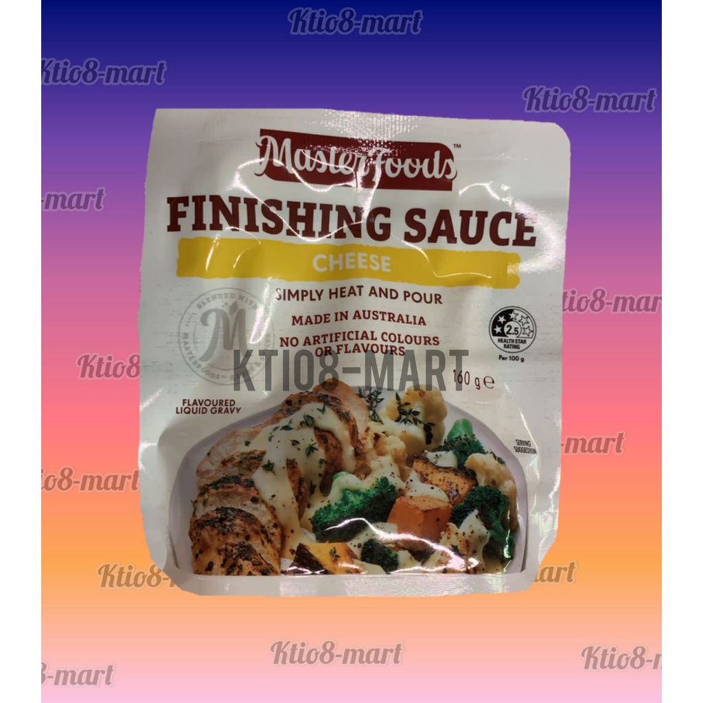 

Masterfood Finishing Sauce Cheese 160gr/ Made in Australia/ Import