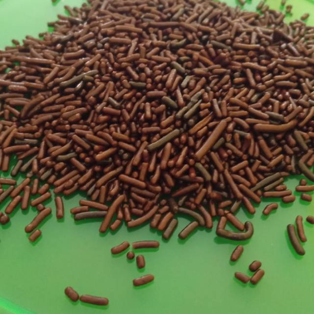 

Meses coklat kemasan 250 gr