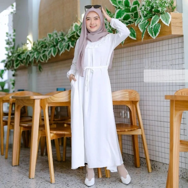 Gamis Putih Dewasa Gamis Wanita Dewasa Terbaru 2022 Gamis Wanita Kekinian Gamis Polos Premium Gamis Hitam Polos Putih Gamis Manasik Haji Gamis Remaja Simple Gamis Busui Friendly Gamis Dewasa Jumbo