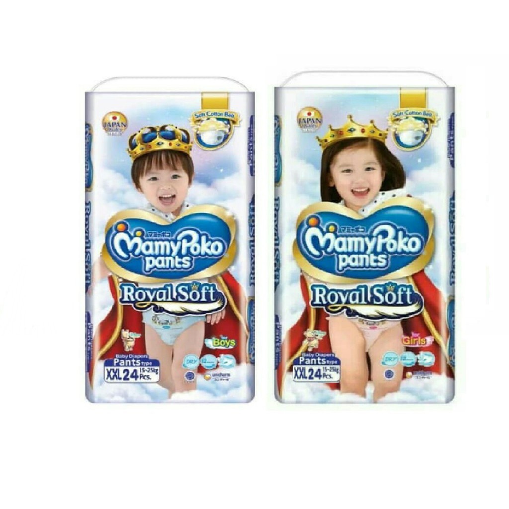 Mamypoko Royal Soft Pants Boys/Girl XXL24