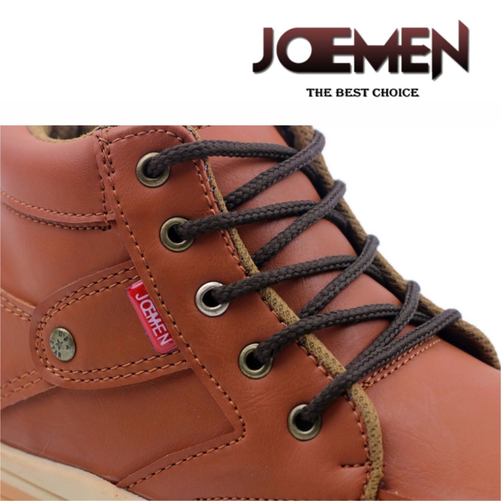 Premium 72 Sepatu Spatu Kerja Safety Safty Boot Boots Riding Pria Cowok Laki Laki Kulit Panjang