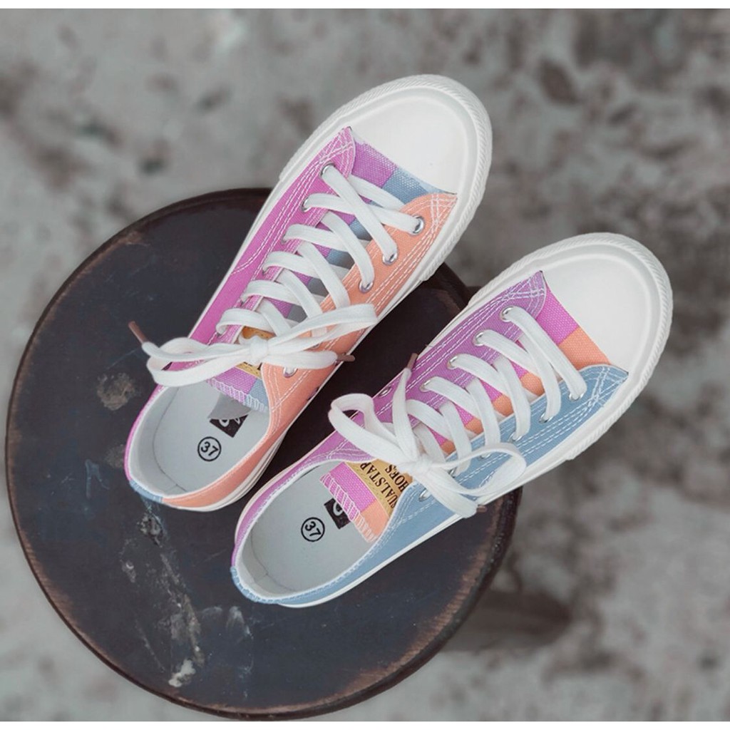 [Original Ber-Hologram] SNEAKYSHOES XAVEERA SEPATU WANITA SNEAKERS KANVAS UV COLOR CHANGE D635