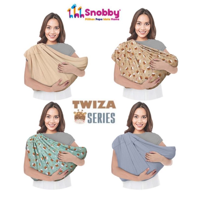 Snobby Gendongan Kaos 2in1 Print Twiza Series