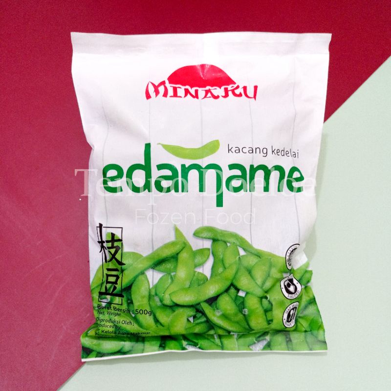 frozen food edamame minaku kota batu