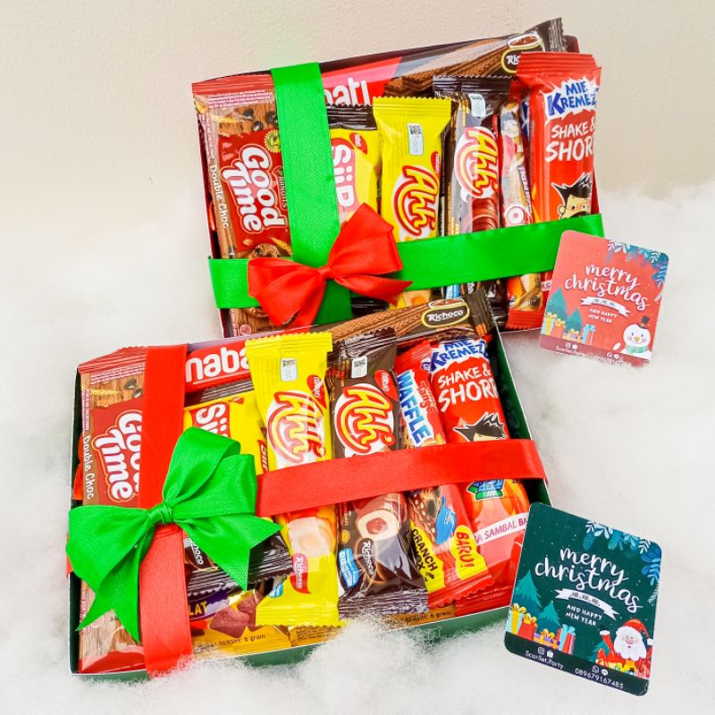 

HAMPERS NATAL HAMPERS SNACK KADO NATAL MERRY CHRISTMAS X-MAS