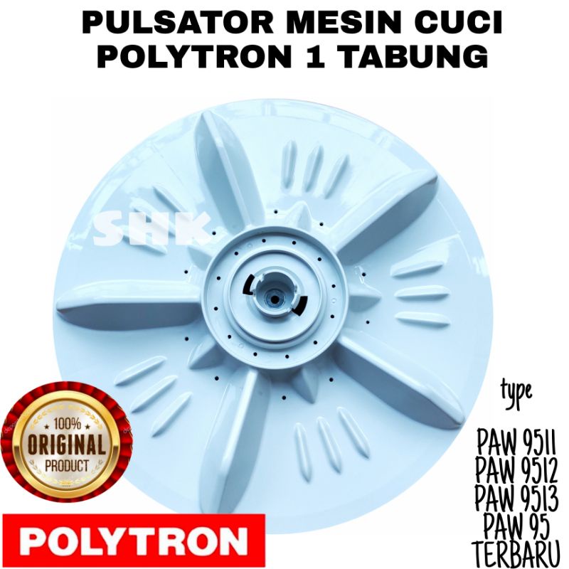 PULSATOR MESIN CUCI POLYTRON 1 TABUNG