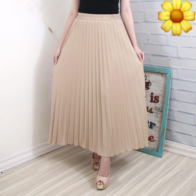 ROK PLISKET MAYUNG MURAH / ROK PLISKET FIT TO XL