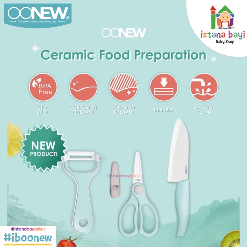 OONEW Ceramic Food Preparation - Peralatan Masak