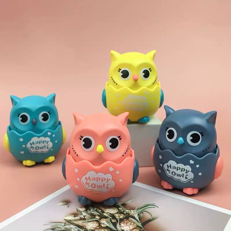 Mainan Anak Happy Owl Hello Owl Mainan Edukasi Burung Hantu Anak Seluncur