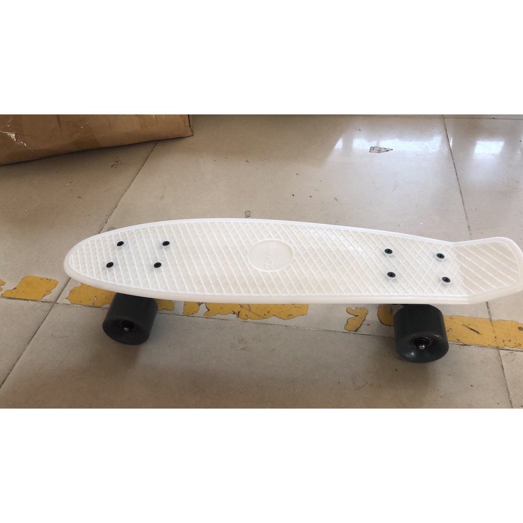 56cm 22inch Mini fish board Papan Ikan single-warped 4roda skateboard cruiser Penny Papan Pisang