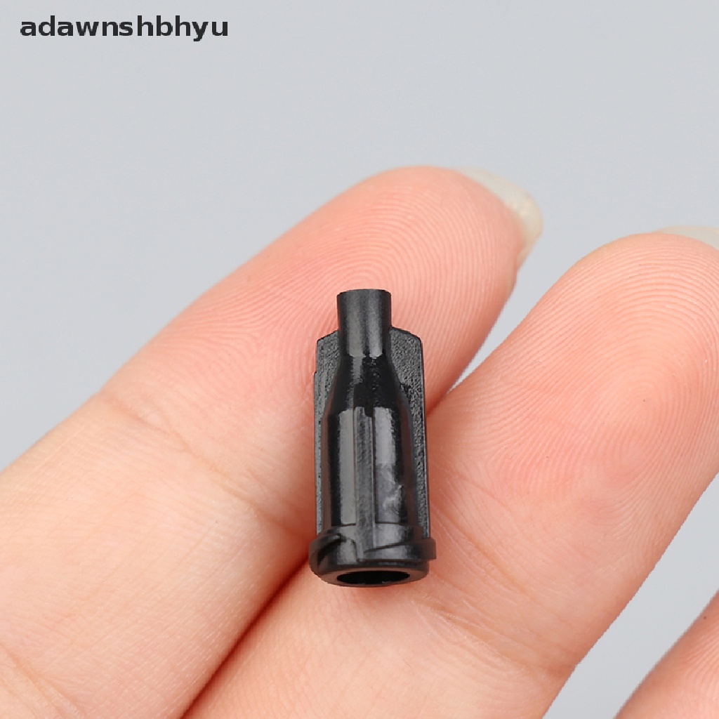 Adawnshbhyu 100Pcs Spuit Tips Caps Injector Dispenser Dispensing Jarum Sealing Plug