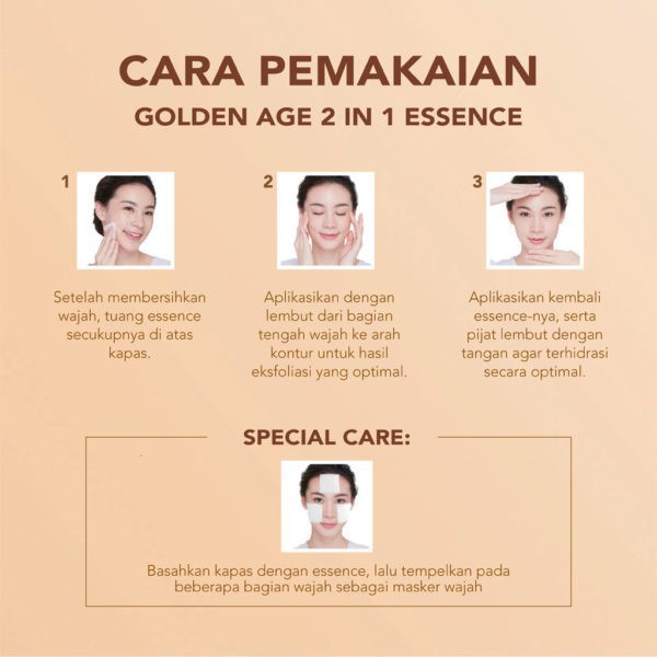 YOU Golden Age 2 in 1 Essence 100ml [1 Step for 8 skin Solutions]