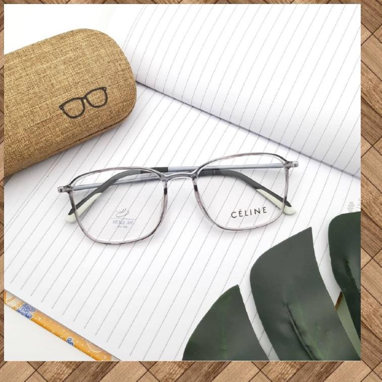 O6G9 Kacamata Lentur Kotak (Anti Radiasi Photocromic Blueray Bluecromic) Normal Minus Silinder 2225 