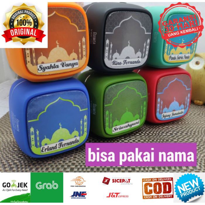 AUDIO SOUND MP3 ALQURAN SPEAKER DIGITAL PORTABLE AKTIF BLUETOTH LED ALQURAN AUDIO MUROTTAL MP3 JBL