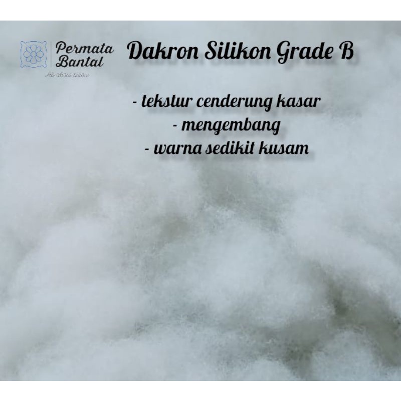 [PROMO] Dakron Silikon Grade B Hollow Silicone