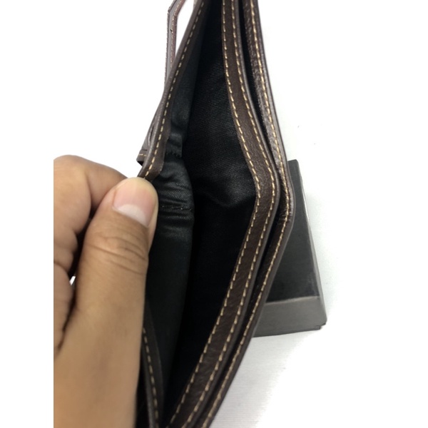 DOMPET KULIT ASLI SAINT BERNARD UKURAN MINI / DOMPET MINI ASLI KULIT