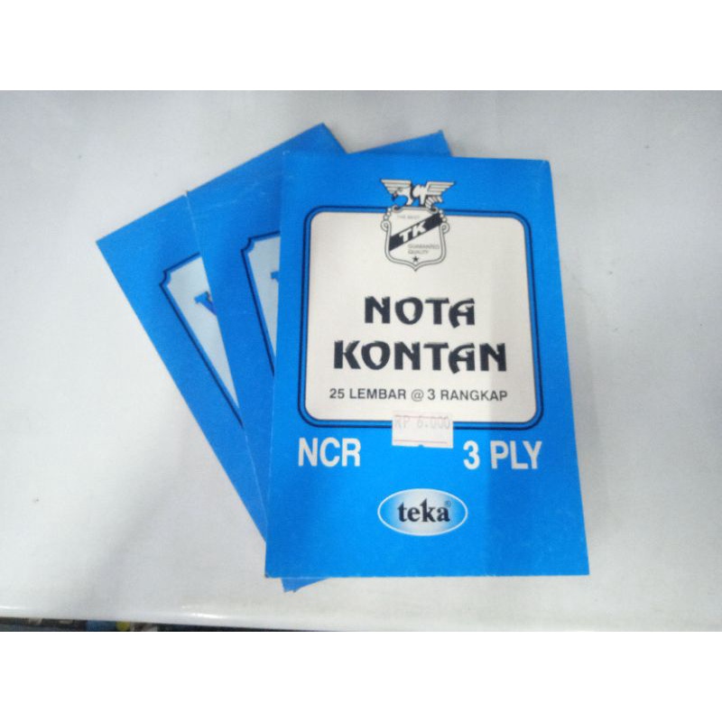 

Nota Kontan 3Ply NCR