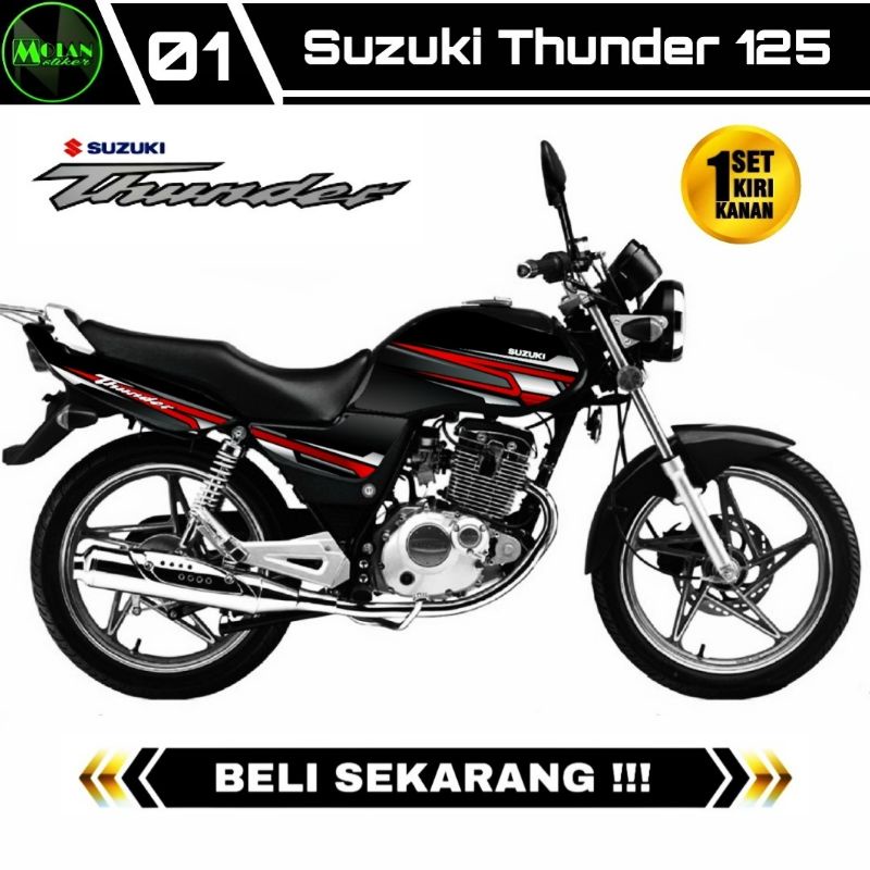 Decal Sticker Striping Variasi Suzuki THUNDER 125 | Decal Thunder 125 | Striping Thunder 125 | Stick