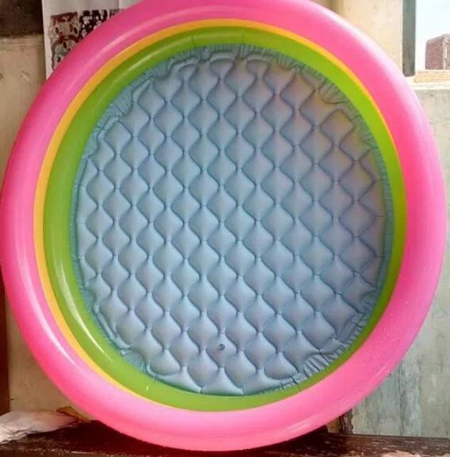 INTEX kolam renang air anak - mainan mandi bola pompa angin