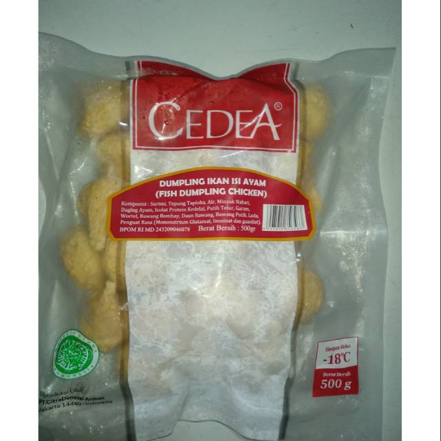 Jual Cedea Dumpling ayam 500 gr | Shopee Indonesia