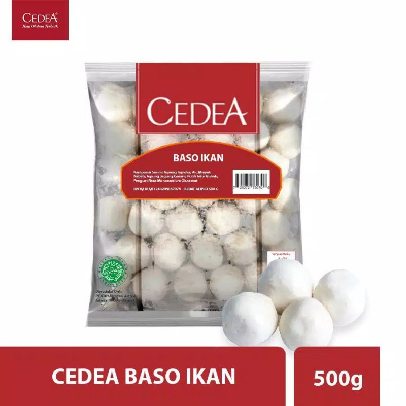 

JUN CEDEA Baso Ikan gr Halal Berkualitas