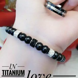 Set Gelang Dan Cincin Titanium Wanita 749