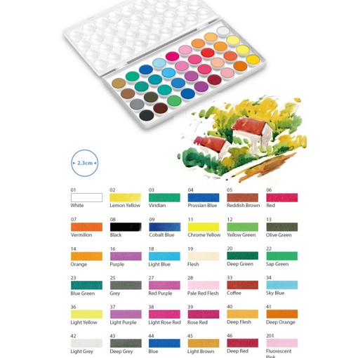 

air-cat- simbalion water color cake 36 colors - wcc 36 -cat-air.