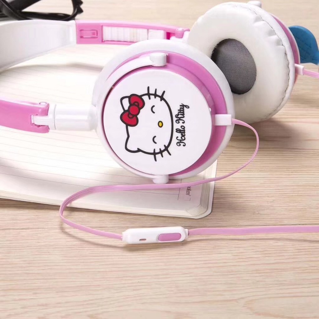 HeadSet Headphone Microphone Hello Kitty Doraemon