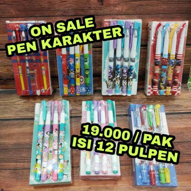 

HARGA GILA ISI 12 BIJI PULPEN KARAKTER
