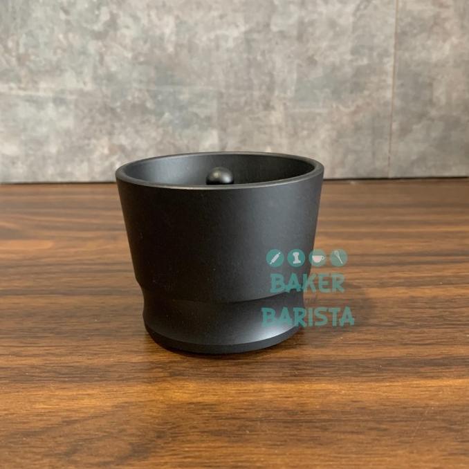 Aluminium Dosing bowl black coffee powder receiver EK43 bakernbar99 dijamin