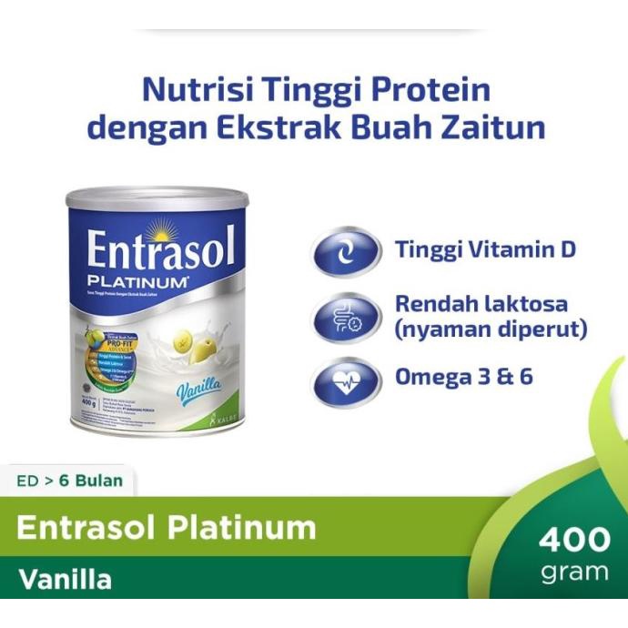 

[COD] Entrasol PLATINUM VANILA 400 gr [COD]