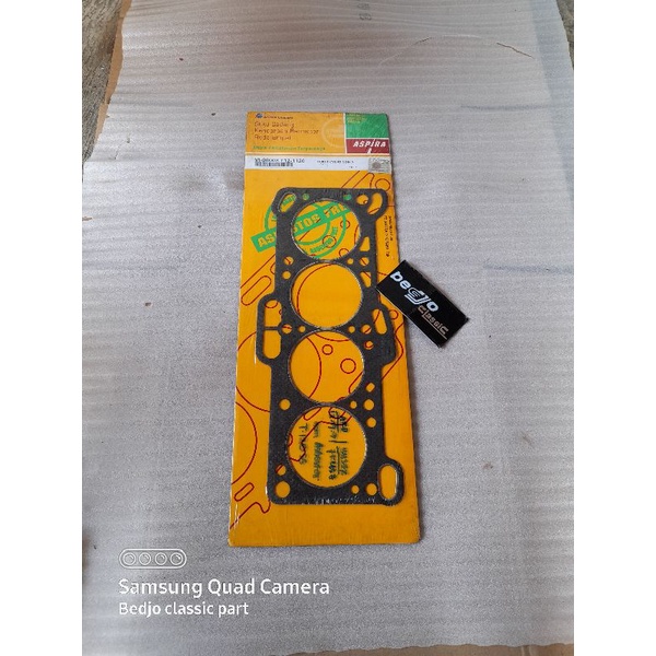 paking perpak gasket cylinder silinder head kop cop blok MITSUBISHI T120SS T120 SS karbu dan injeksi