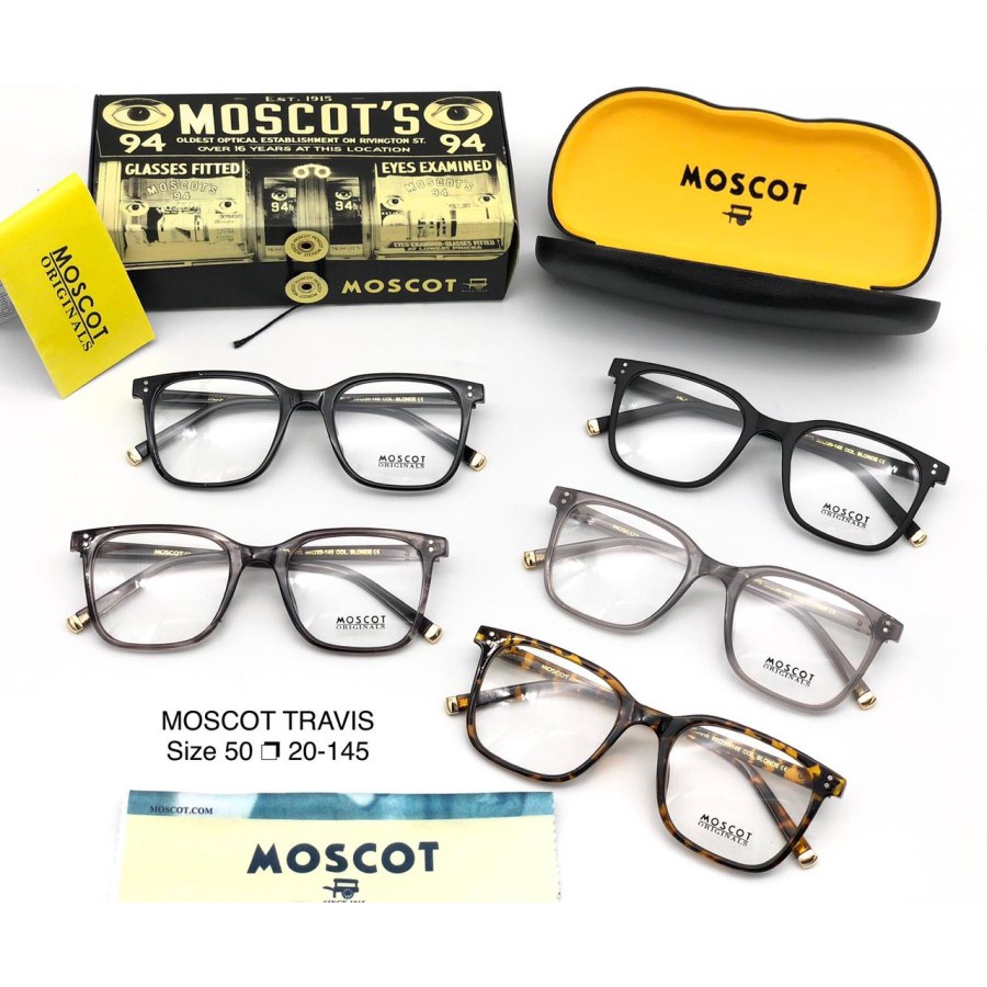 FRAME KACAMATA BLUERAY MOSCOT TRAVIS PROMO