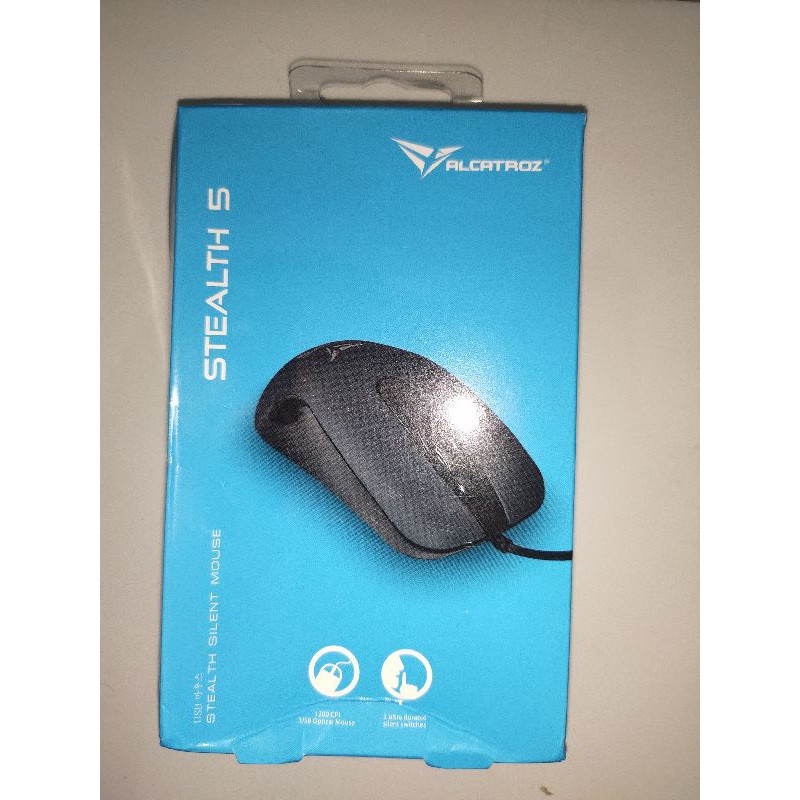 Alcatroz Silent Mouse Wired Stealth 5