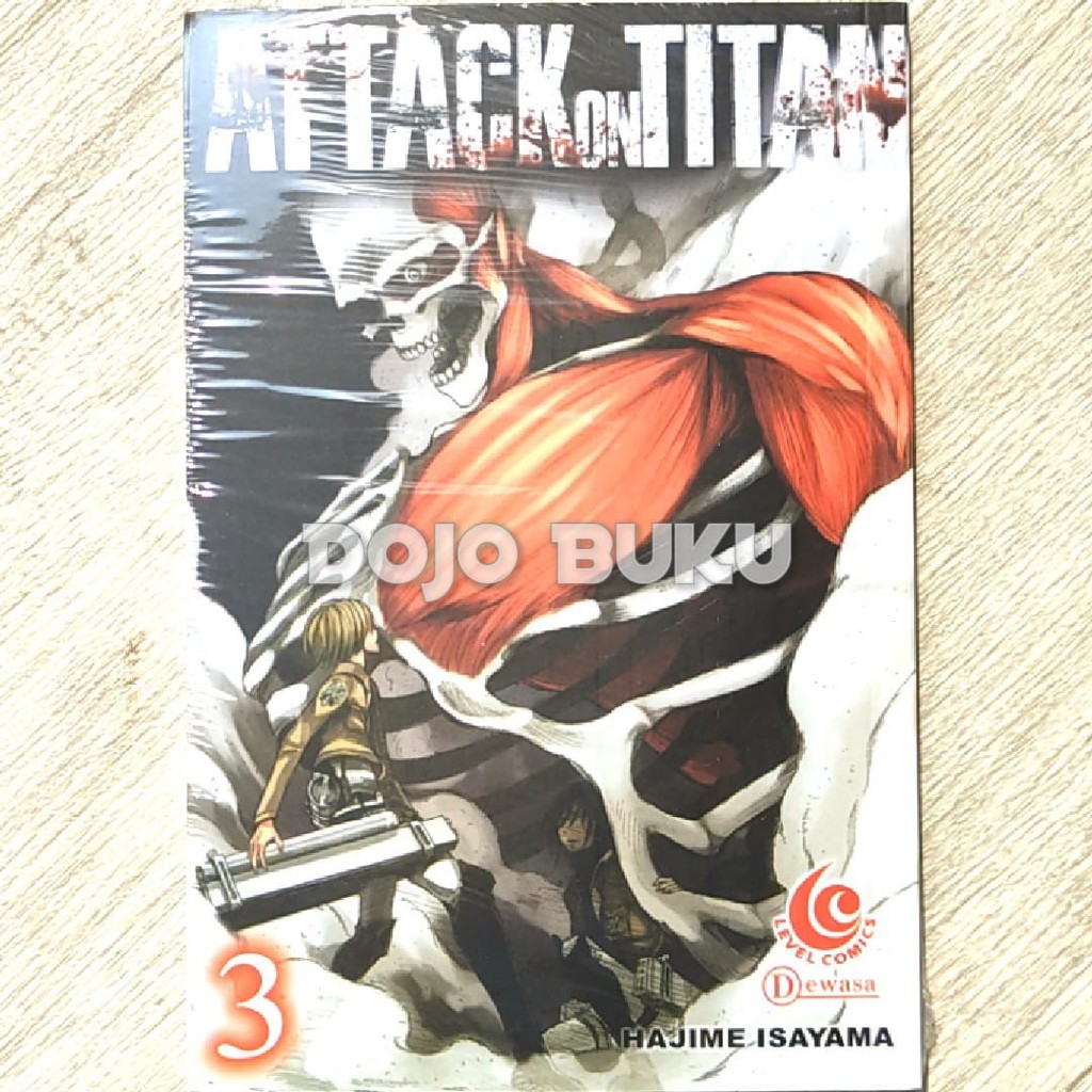 Komik Seri : Attack On Titan by Hajime Isayama