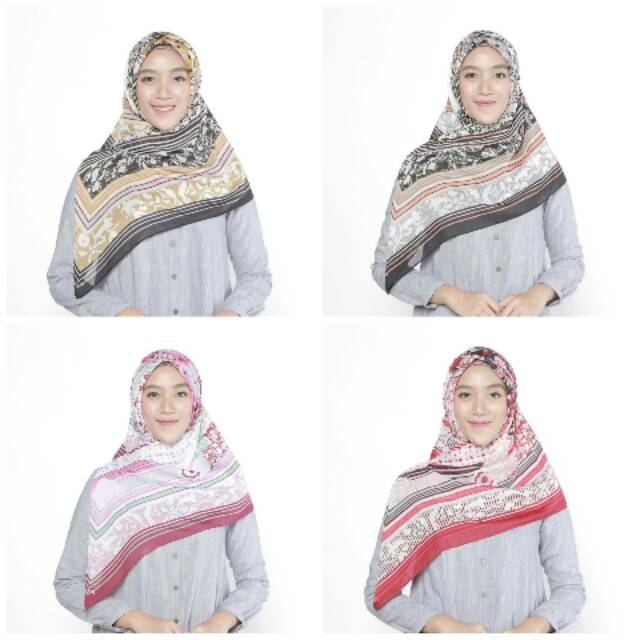 Hijab Segi Empat Scarf Zoya - PHRISIA