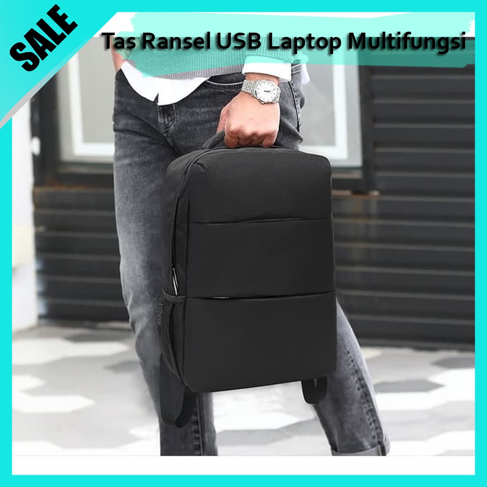Tas Ransel Laptop Tempat Laptop Tas Ransel Usb Model Baru Pria Multifungsi Kantoran Tas Punggung