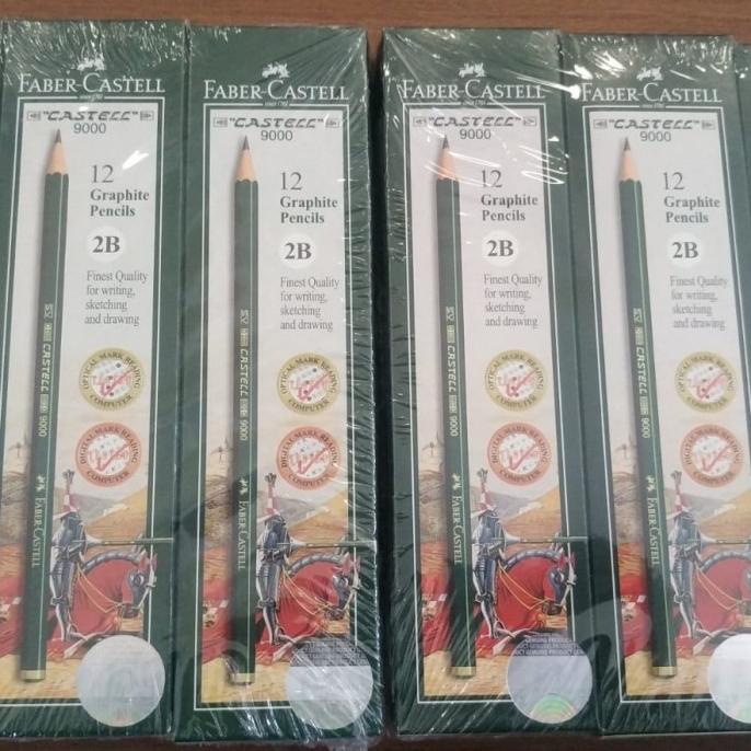 TERBARU Pensil 2B - Faber Castell /ALAT TULIS AESTHETIC/ALAT TULIS SEKOLAH/ALAT TULIS SET/ALAT TULIS