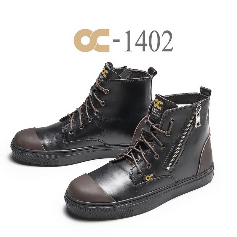 Sepatu Boot Casual Kulit Asli OC-1402