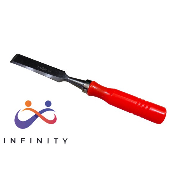 Pahat Kayu Gagang Fiber 3/4" Inch Tatah Ukir Cungkil Carving Knife KUALITAS TERBAIK INF